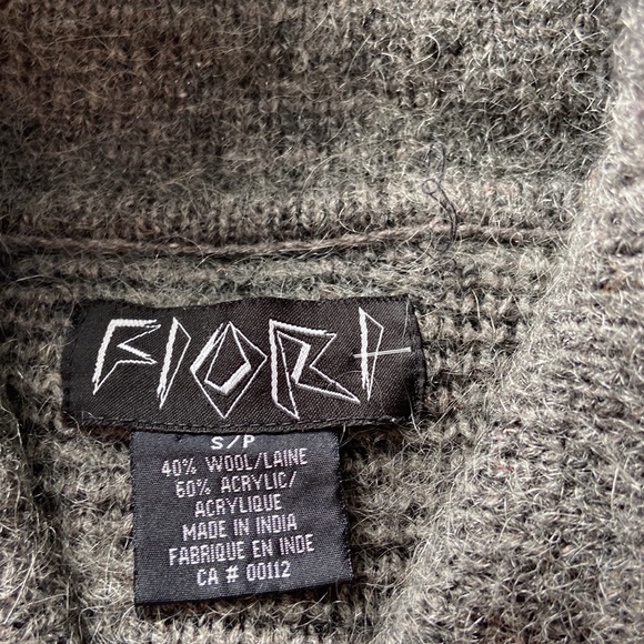 Vintage Wool Blend Chunky Cardigan NWOT - Picture 13 of 13